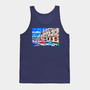 Havana National Theater & Capitol, Cuba,Havana, Cuba Tank Top